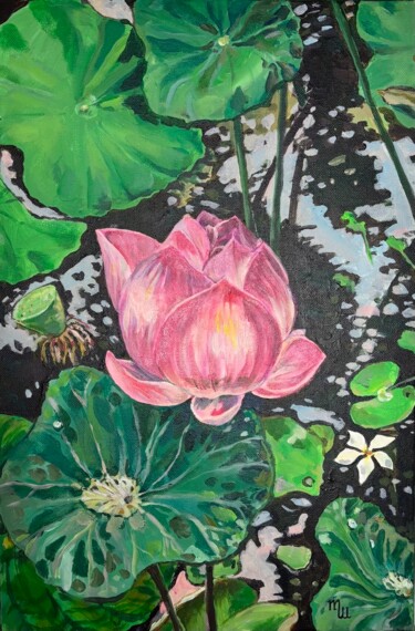 Still Serenity 绘画 标题为“Still Serenity” 由Tatiana Shakh, 原创艺术品, 丙烯