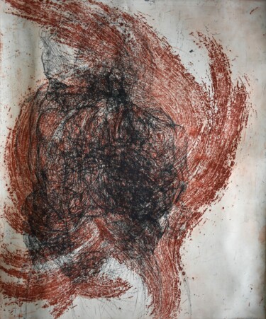 印花与版画 标题为“Work in progress ,…” 由Dusica Grujic, 原创艺术品, 雕刻