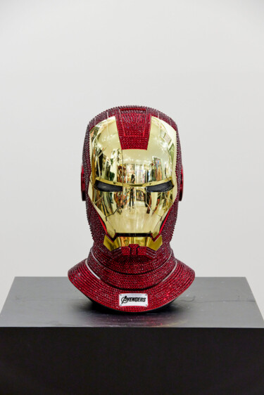 雕塑 标题为“Iron Man Swarovski” 由Angela Gomes, 原创艺术品, 铸件
