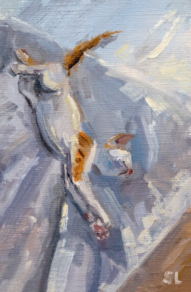 Sleeping Kitten "Sleeping Kitten" başlıklı Tablo Svetlana Lebedeva tarafından, Orijinal sanat, Petrol
