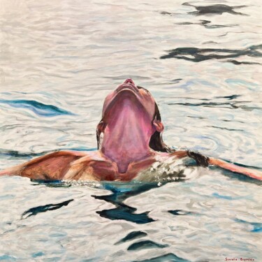 Schilderij getiteld "My Alter Ego !!!!!!" door Sokratis Evgenidis Sokratis Evgenidis, Origineel Kunstwerk, Acryl Gemonteerd…
