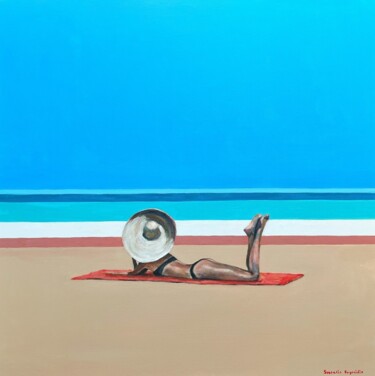 Pittura intitolato "My Alter Ego !!!!!!!" da Sokratis Evgenidis Sokratis Evgenidis, Opera d'arte originale, Acrilico Montato…