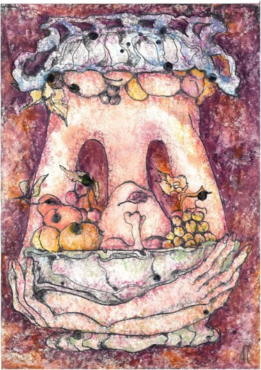 图画 标题为“Fruits” 由Анна Пронько, 原创艺术品, 粉彩