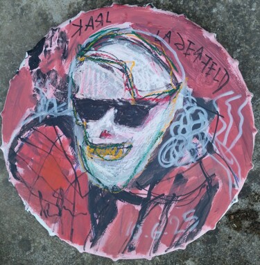 Pittura intitolato "Lagerfeld" da Hector O'Kanin, Opera d'arte originale, Acrilico