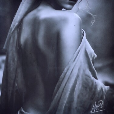 제목이 "Beauty"인 미술작품 Alicia Lopez로, 원작, 파스텔