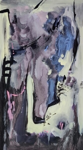 Schilderij getiteld "Miltomultuous Paste…" door Milto Sideris, Origineel Kunstwerk, Acryl