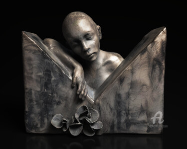 Find Something Escultura intitulada "Find Something" por Mothia Bella, Obras de arte originais, Resina
