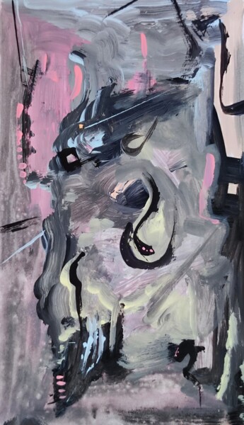 Peinture intitulée "Miltomultuous Paste…" par Milto Sideris, Œuvre d'art originale, Acrylique
