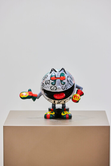 Scultura intitolato "Fashion G Pacman" da Art By Son, Opera d'arte originale, Acrilico