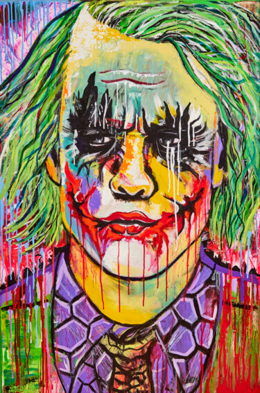 绘画 标题为“Joker” 由Art By Son, 原创艺术品, 丙烯