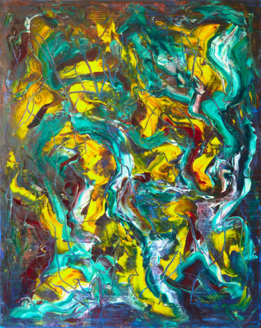 제목이 "Oil Painting 7 / Oi…"인 미술작품 Simon Findlay로, 원작, 기름
