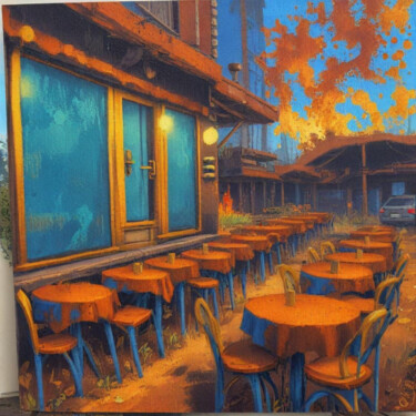 数字艺术 标题为“Sweet Coffee 1 – D…” 由Chrys Oak, 原创艺术品, 数字油画
