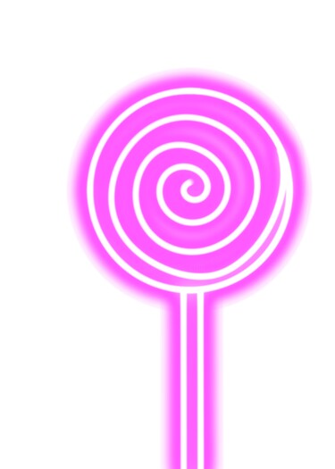 Digital Arts με τίτλο "Spiral Lollipop Del…" από 春宇 关, Αυθεντικά έργα τέχνης, Εικόνα που δημιουργήθηκε με AI Τοποθετήθηκε στ…