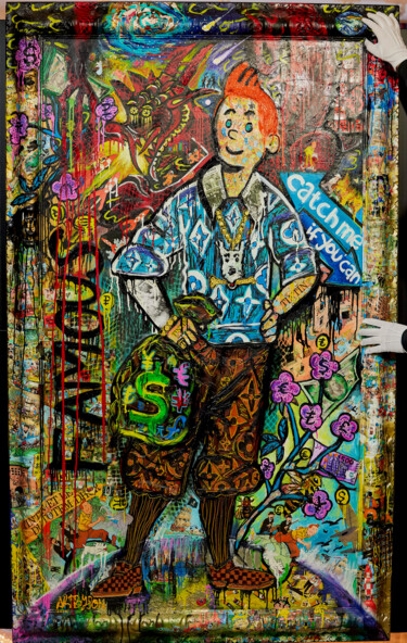 "Tintin Baroque" başlıklı Tablo Art By Son tarafından, Orijinal sanat, Akrilik