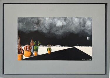 Schilderij getiteld "Garden fair" door Robert Van Den Herik, Origineel Kunstwerk, Acryl