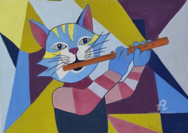 Chat flutiste