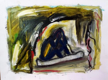 "Tempos Sombrios" başlıklı Tablo Alfredo Marceneiro tarafından, Orijinal sanat, Petrol