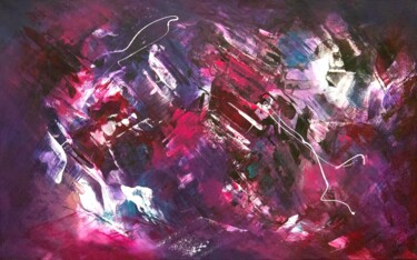 Peinture intitulée "Between The Shadows" par Paresh Nrshinga F R S A, Œuvre d'art originale, Acrylique Monté sur Châssis en…