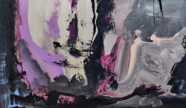 Painting titled "Miltomultuous Paste…" by Milto Sideris, Original Artwork, Acrylic