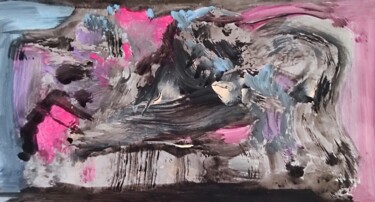 Schilderij getiteld "Miltomultuous Paste…" door Milto Sideris, Origineel Kunstwerk, Acryl