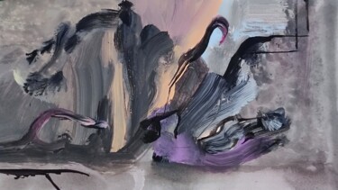 Pittura intitolato "Miltomultuous Paste…" da Milto Sideris, Opera d'arte originale, Acrilico