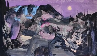 Schilderij getiteld "Miltomultuous Paste…" door Milto Sideris, Origineel Kunstwerk, Acryl