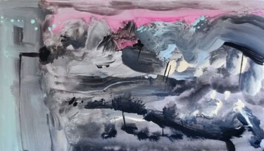 Schilderij getiteld "Miltomultuous Paste…" door Milto Sideris, Origineel Kunstwerk, Acryl