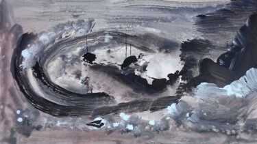 Schilderij getiteld "Miltomultuous Paste…" door Milto Sideris, Origineel Kunstwerk, Acryl