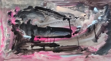 Schilderij getiteld "Miltomultuous Paste…" door Milto Sideris, Origineel Kunstwerk, Acryl