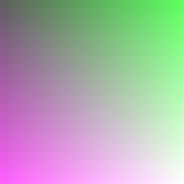 Digital Arts με τίτλο "Palette 5 : vert" από Titojean, Αυθεντικά έργα τέχνης, 2D ψηφιακή εργασία