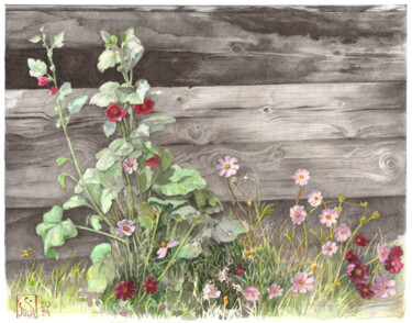 Flowers from childhood "Flowers from childh…" başlıklı Resim Julia Suprun tarafından, Orijinal sanat, Suluboya