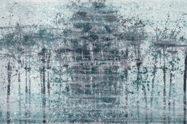 제목이 "série "The forest c…"인 미술작품 Pierre-Luc Poujol로, 원작, 아크릴 나무 들것 프레임에 장착됨
