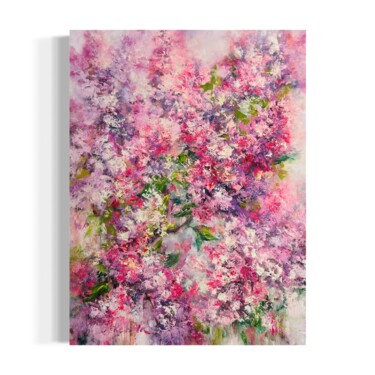 Lilac. Fleeting moment "Lilac. Fleeting mom…" başlıklı Tablo Olga Beketova tarafından, Orijinal sanat, Petrol Ahşap Sedye çerçevesi üzerine monte e…