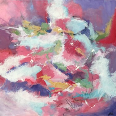 "Dewy Morning" başlıklı Tablo Kari Feuer tarafından, Orijinal sanat, Akrilik Ahşap Sedye çerçevesi üzerine monte edilmiş