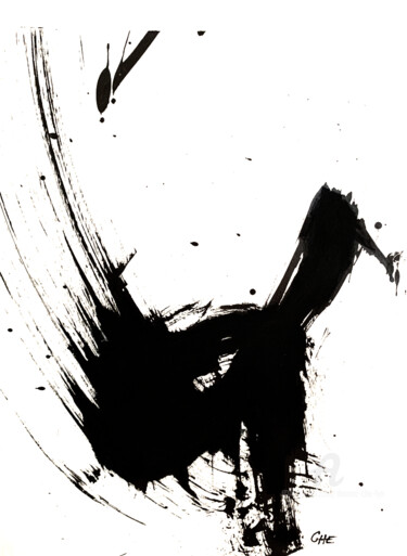 Now and Ever Schilderij getiteld "Now and Ever" door Deanna Che Lyn, Origineel Kunstwerk, Inkt