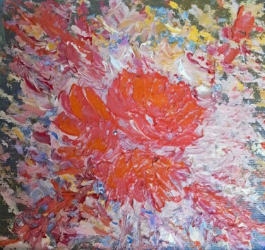 Esplosione di colore Schilderij getiteld "Esplosione di colore" door Maria Galan, Origineel Kunstwerk, Olie