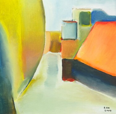 Schilderij getiteld "Lumière matinale" door Adrian Mallinson, Origineel Kunstwerk, Acryl