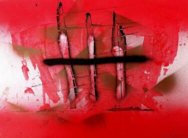 Composition 3 Pittura intitolato "Composition 3" da Oleg Davydenko, Opera d'arte originale, Aerosol