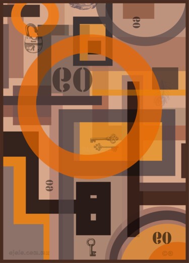 数字艺术 标题为“cero nueve vi-gital” 由Ojolo - Abel García, 原创艺术品, 数字油画