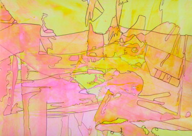 687. The Forgotten Path Home. 2024. Veera Zukova 绘画 标题为“687. The Forgotten…” 由Veera Zukova, 原创艺术品, 丙烯
