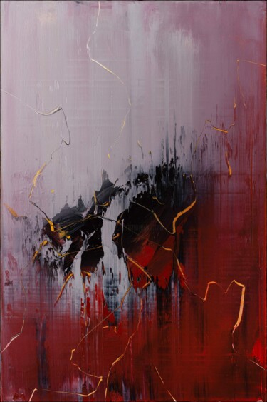 Whispered Reminders Pittura intitolato "Whispered Reminders" da Nemanja Nikolic, Opera d'arte originale, Acrilico Montato su Telaio per barella…