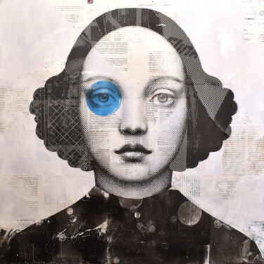 Collages titled "Cosmos" by Manel Villalonga, Original Artwork, Collages
