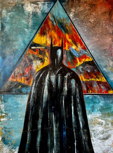 Pittura intitolato "Reality VS Fantasies" da Gennadiy V. Ivanov, Opera d'arte originale, Olio