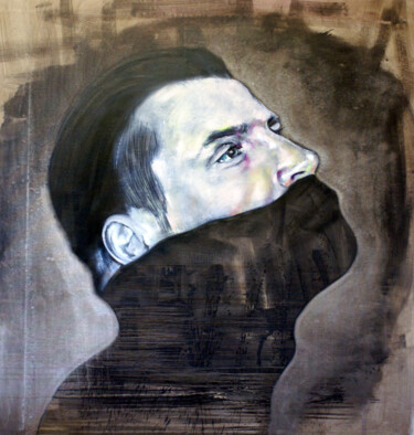Pittura intitolato "Right to say, Bedla…" da Gennadiy V. Ivanov, Opera d'arte originale, Olio