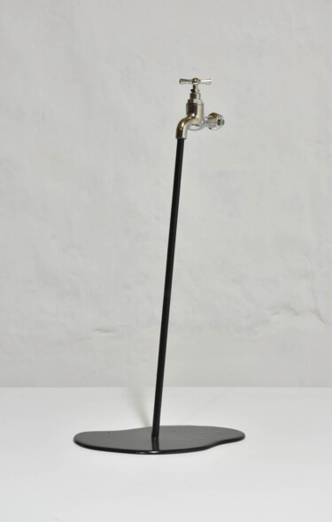 Escultura intitulada "Oh crude oil" por Yannick Bouillault, Obras de arte originais, Resina