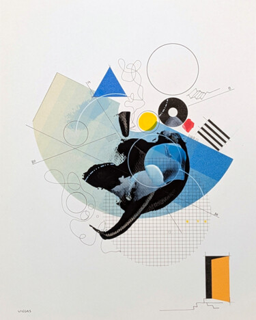 Tekening getiteld "Cartographies of Co…" door Acácio Viegas, Origineel Kunstwerk, Acryl