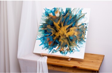 "The golden breath o…" başlıklı Tablo Elena Lazari tarafından, Orijinal sanat, Akrilik