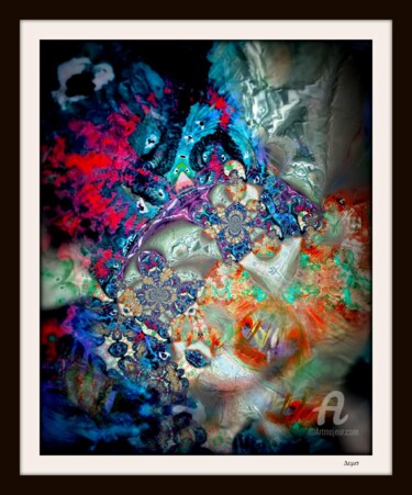 Arte digital titulada "Wallisse" por Jean Philippe Desmoulins, Obra de arte original, Pintura Digital