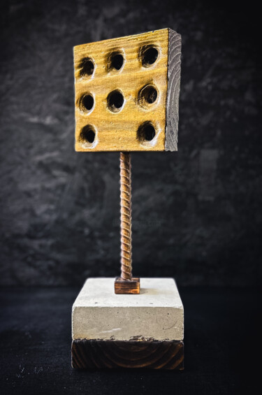 Escultura titulada "THE PASSAGE" por Unai Arozena, Obra de arte original, Madera