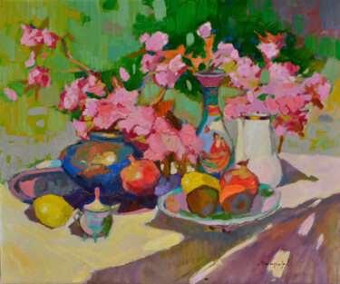 Japanese Spring Ζωγραφική με τίτλο "Japanese Spring" από Alexander Shandor, Αυθεντικά έργα τέχνης, Λάδι